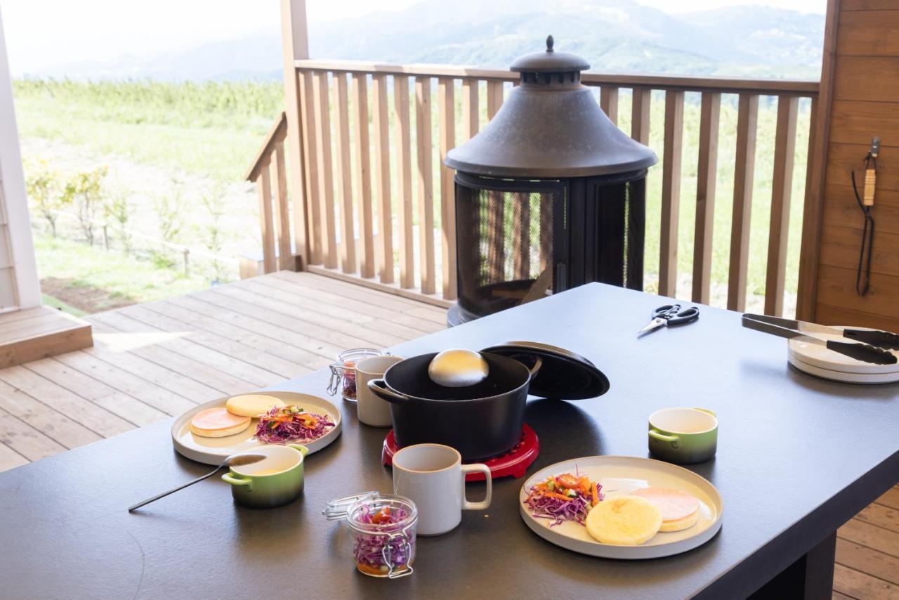 The Glamping 箱根十国峠 Villa Miyakami ภายนอก รูปภาพ